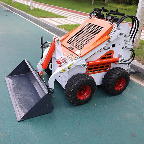 4 wheel drive skid steer loader