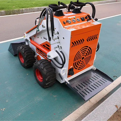 4 wheel drive skid steer loader