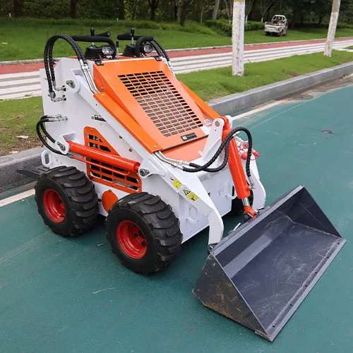 4 wheel drive skid steer loader