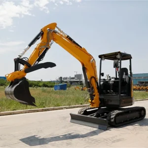 small crawler excavator