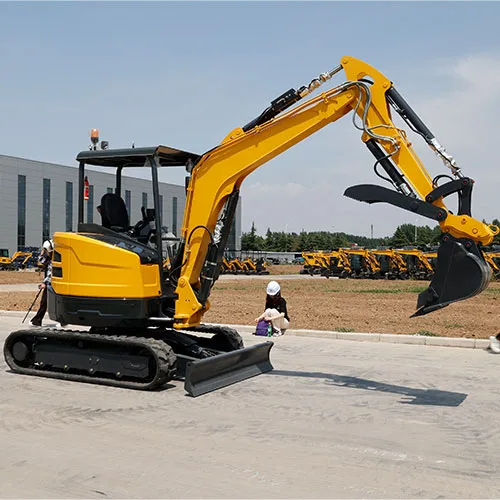 small crawler excavator