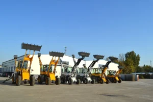 4 Wheel Steer Loader